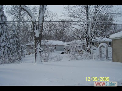 Winter in West Bend Wisconsin 